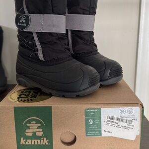 Kamik Black Snowbug 3 Winter Boots